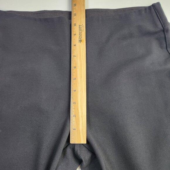 Soft Surroundings Women's Pull On Black Straight Leg Pants Size Petite Medium - Picture 8 of 14